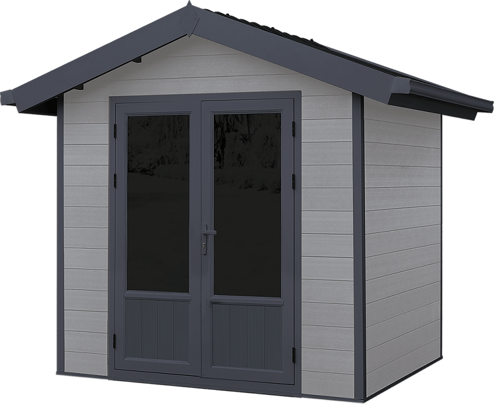 Shed-Scandinavian-Smokey-grey | FiberWood | FiberWood