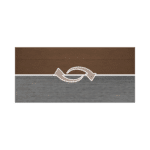 Shed Board Mistral/Scandinavian Walnut+Grey Rock - 4" Inches Sample
