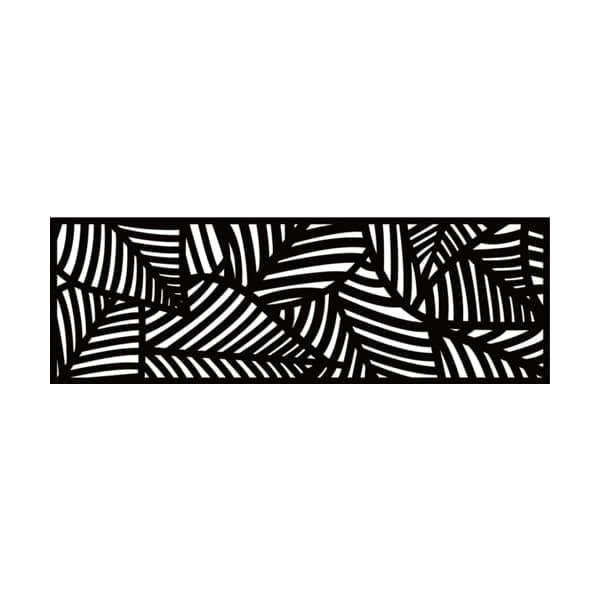 FIBERWOOD-Panneau-decoratif-en-aluminium-Edition-Palmier-Noir-6-x-2 | FiberWood