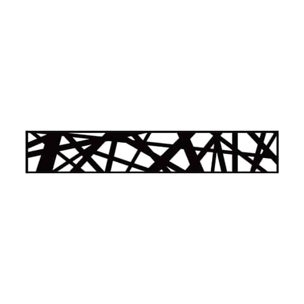 FIBERWOOD-Panneau-decoratif-en-aluminium-Edition-Picasso-Noir-6-x-1 | FiberWood