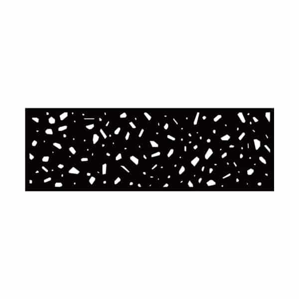FIBERWOOD-Panneau-decoratif-en-aluminium-Edition-Riverstone-Noir-6-x-2 | FiberWood