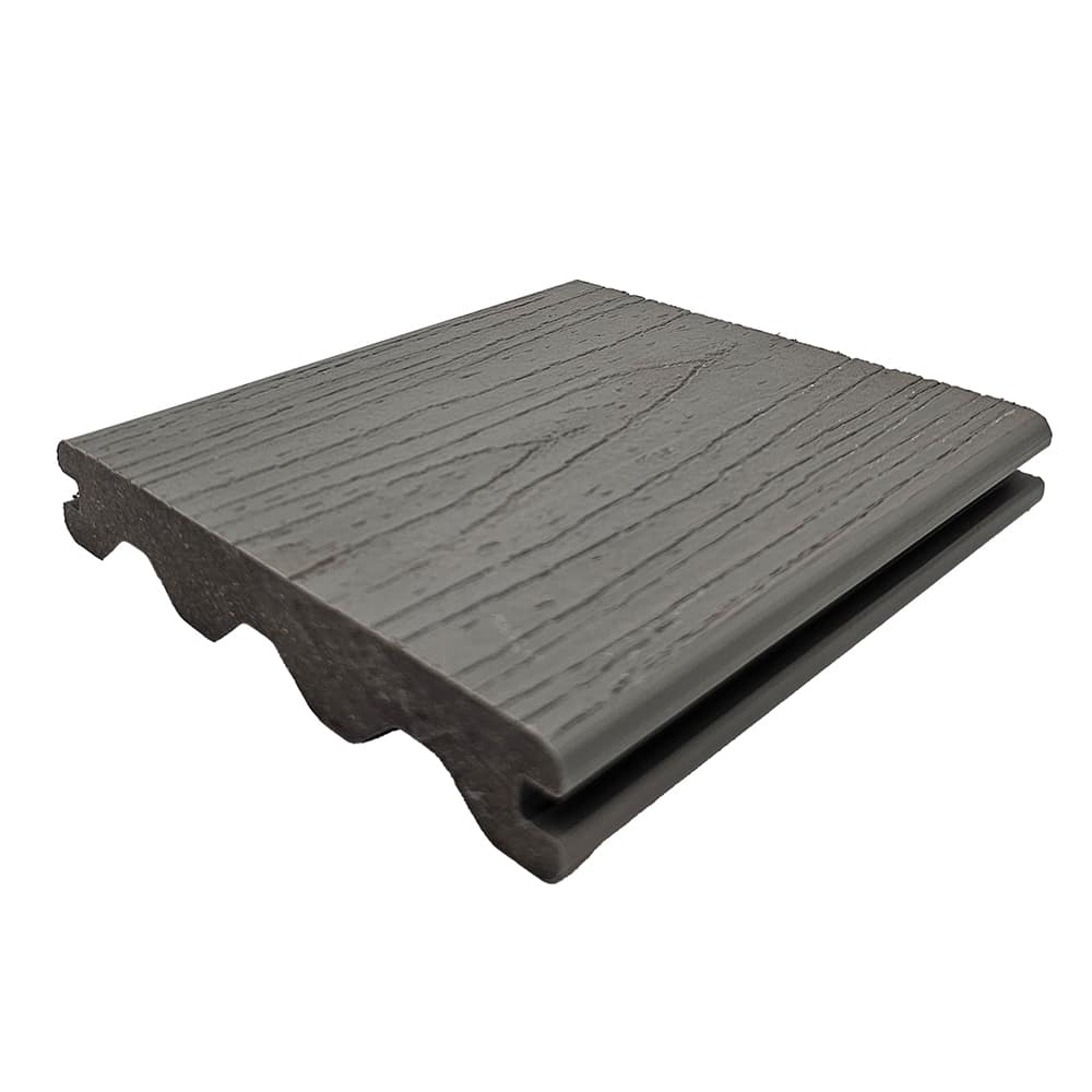 FiberWood-Advantage-Semi-Solid-Decking-board-Pearl-Grey-12 | FiberWood