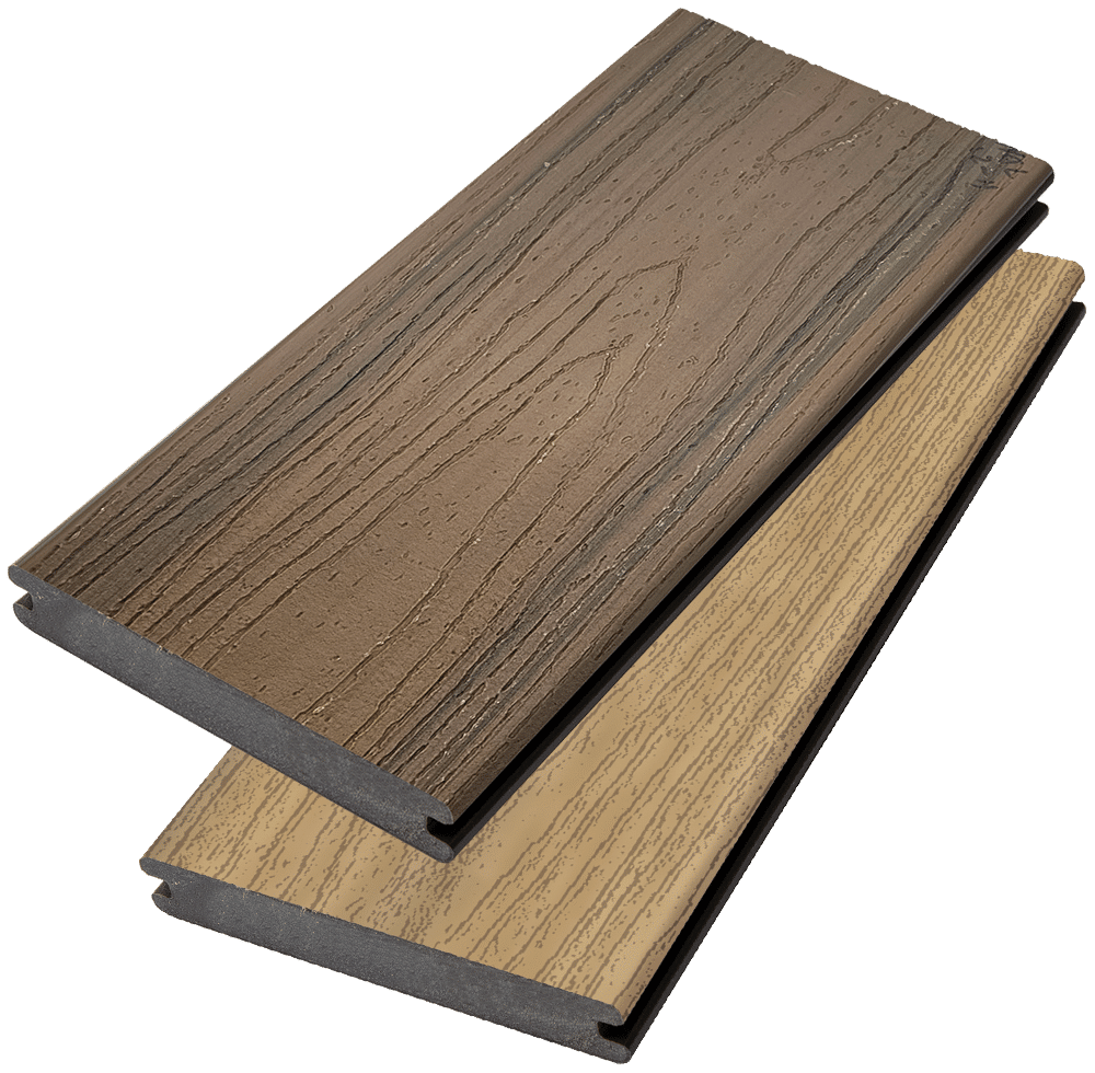 FiberWood-Elite-Grooved-Decking-board-Walnut-and-Natural-Wood-12 | FiberWood