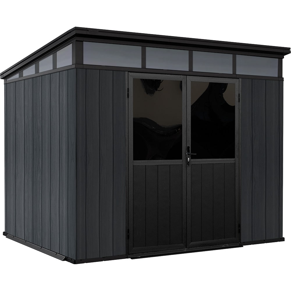 FiberWood-Shed-Mirage-Grey-Rock-9-x-7 | FiberWood