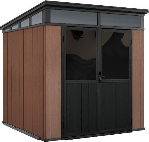 FiberWood-Shed-Mirage-Walnut-7-x-7 | FiberWood