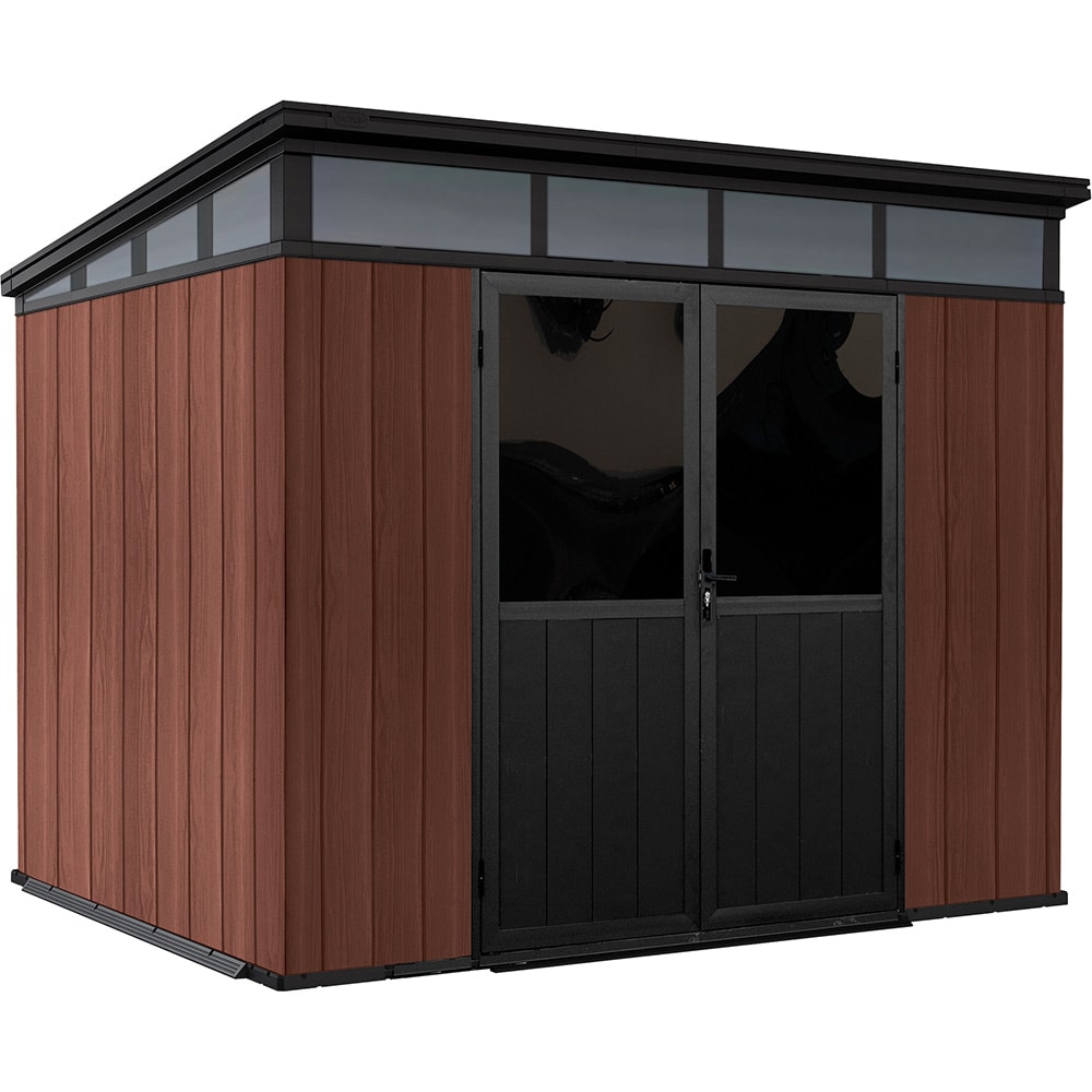 FiberWood-Shed-Mirage-Walnut-9-x-7 | FiberWood