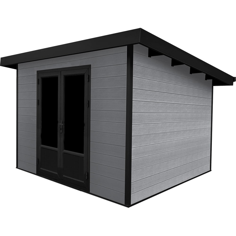 FiberWood-Shed-Mistral-Nordic-Grey-10-x-10 | FiberWood
