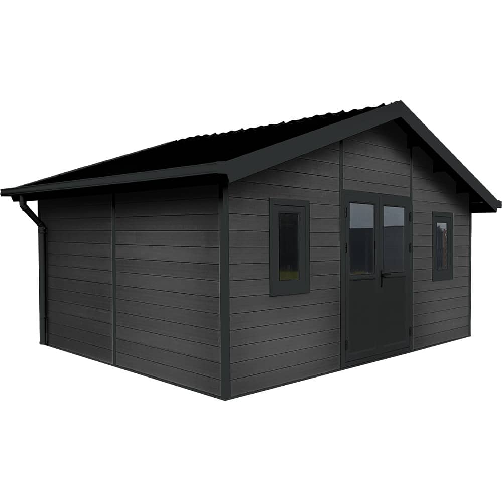 FiberWood-Shed-Scandinavian-Grey-Rock-16-x-12 | FiberWood