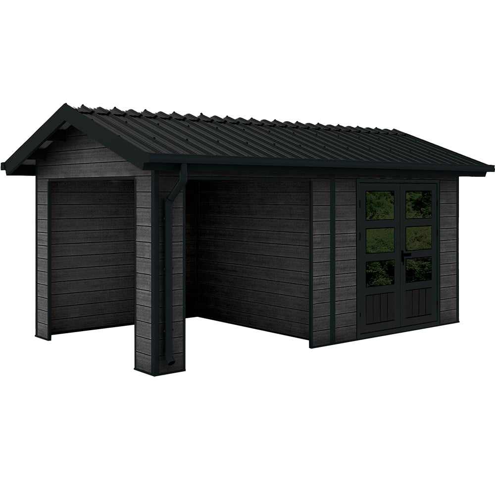 FiberWood-Shed-Scandinavian-Grey-Rock-18-x-10 | FiberWood