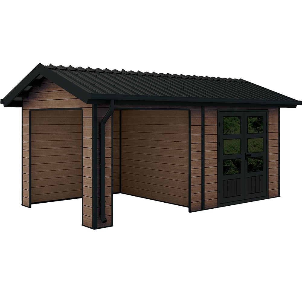 FiberWood-Shed-Scandinavian-Walnut-18-x-10 | FiberWood