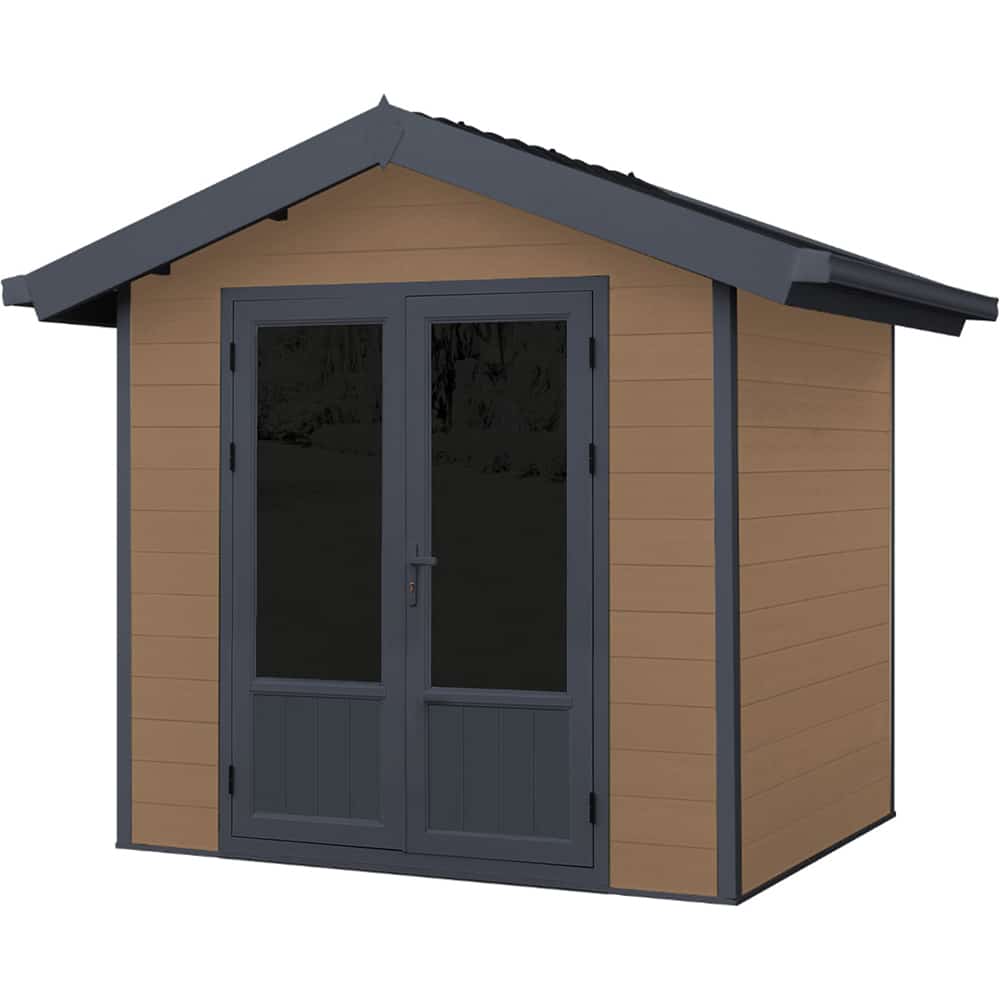 FiberWood-Shed-Scandinavian-Walnut-7-x-7 | FiberWood