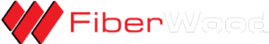 Logo-FiberWood-white-rouge | FiberWood