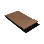 Panneau de revêtement composite Board & Batten en teinte bois Teck