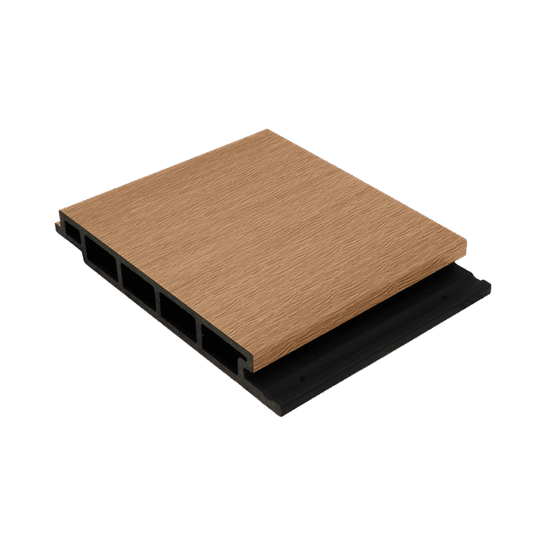 FiberWood Classic Edition Cladding Board – Natural Wood | FiberWood Natural wood tone cladding board with eco-friendly composite construction