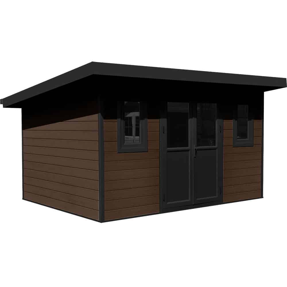 Shed-Mistral-WALNUT-12-x-10 | FiberWood