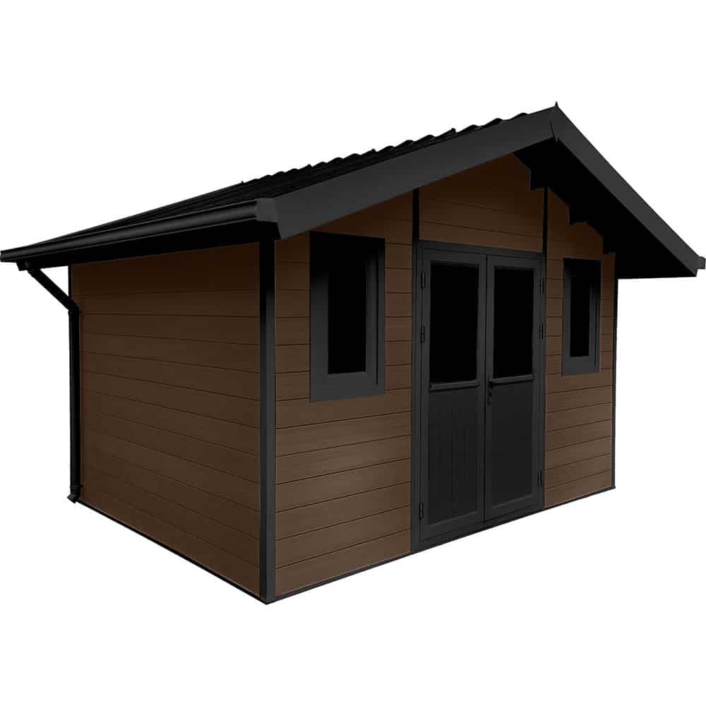 Shed-Scandinavian-WALNUT-12-x-10 | FiberWood