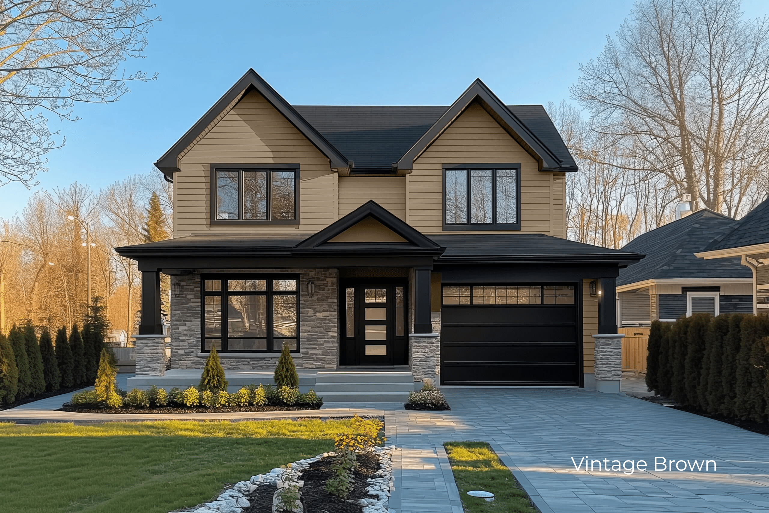 cladding classic - brun class-1