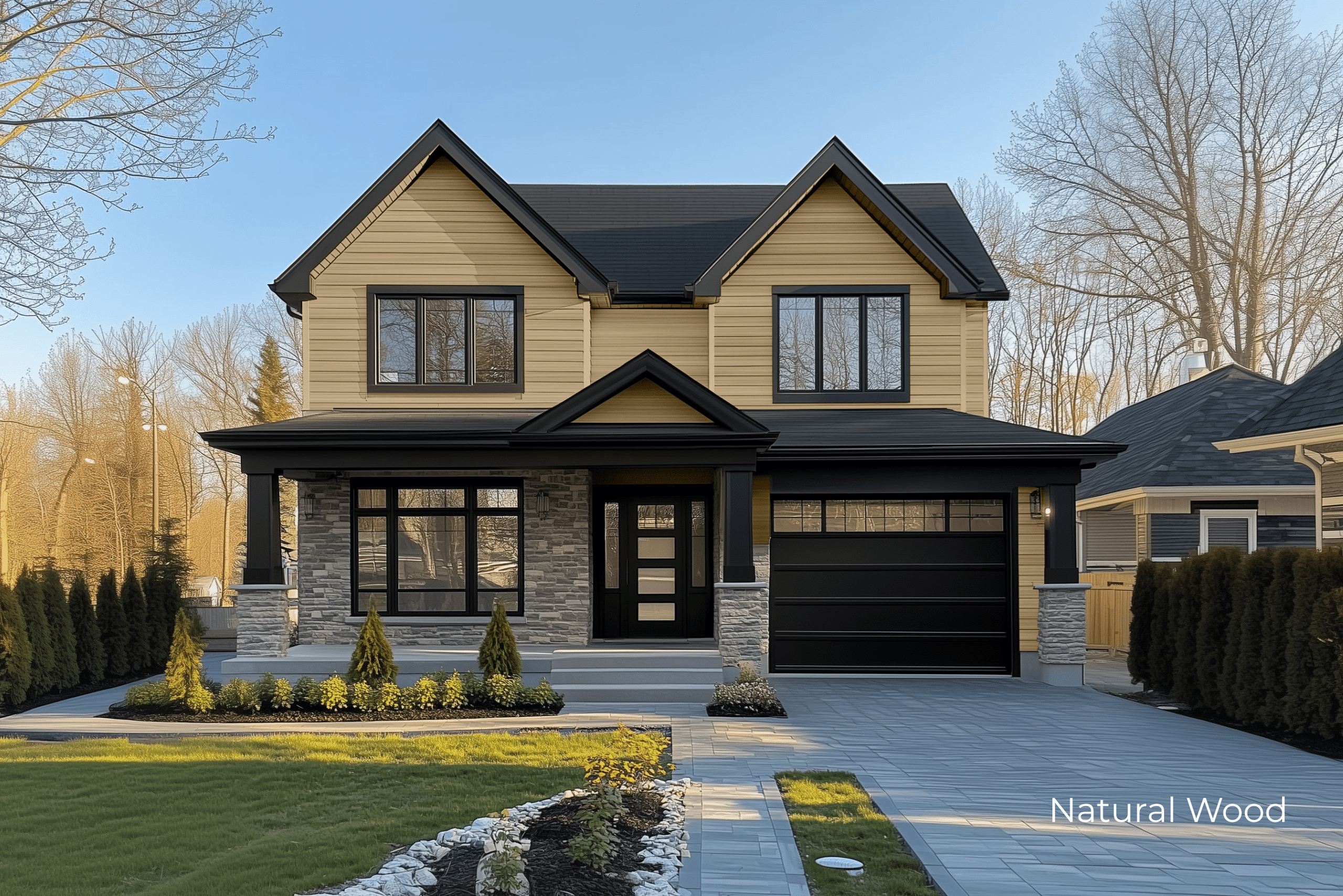 cladding classic - natural wood-1